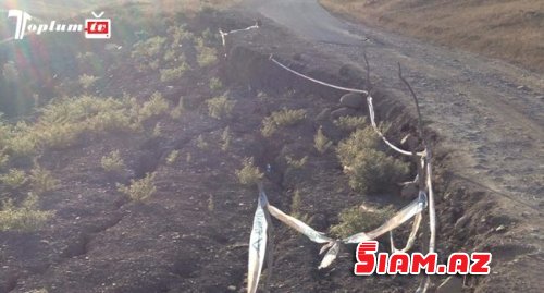 Lerikdə Prezidentin hələ açılışını etmədiyi yol dağıldı… – FOTOLAR Lerikdə Prezidentin hələ açılışını etmədiyi yol dağıldı… – FOTOLAR