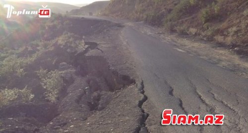 Lerikdə Prezidentin hələ açılışını etmədiyi yol dağıldı… – FOTOLAR Lerikdə Prezidentin hələ açılışını etmədiyi yol dağıldı… – FOTOLAR