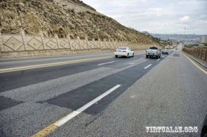 Cavid Qurbanovun çəkdiyi daha bir yol çökdü – FOTOLAR Cavid Qurbanovun çəkdiyi daha bir yol çökdü – FOTOLAR