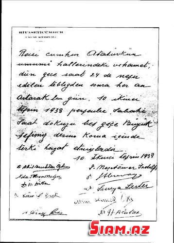 Atatürkün xalçasının sirli şifrəsi: kahin onun ölüm günü və saatını 9 il öncədən bilirmiş (FOTOLAR)