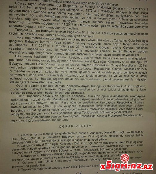 Göyçay rayon prokuroru Muxtar Eminovdan Zakir Qaralova - ŞİKAYƏT Göyçay rayon prokuroru Muxtar Eminovdan Zakir Qaralova - ŞİKAYƏT