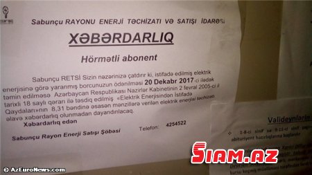 Baba Rzayevin Sabunçudakı kadrı “gün verib, işıq vermir” - FOTO Baba Rzayevin Sabunçudakı kadrı “gün verib, işıq vermir” - FOTO