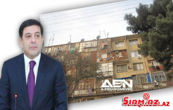 Sakinlər səksəkədə: Xaləddin İsgəndərov binanı Hələbə çevirib-Fotolar